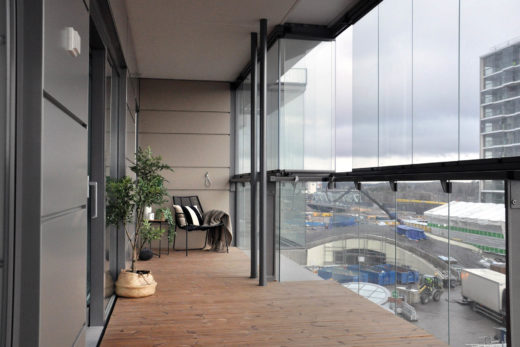 Balkonbeglazing appartement