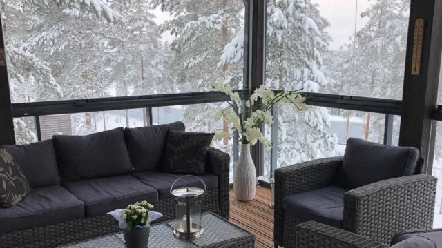 Lumon beglazing winterterras