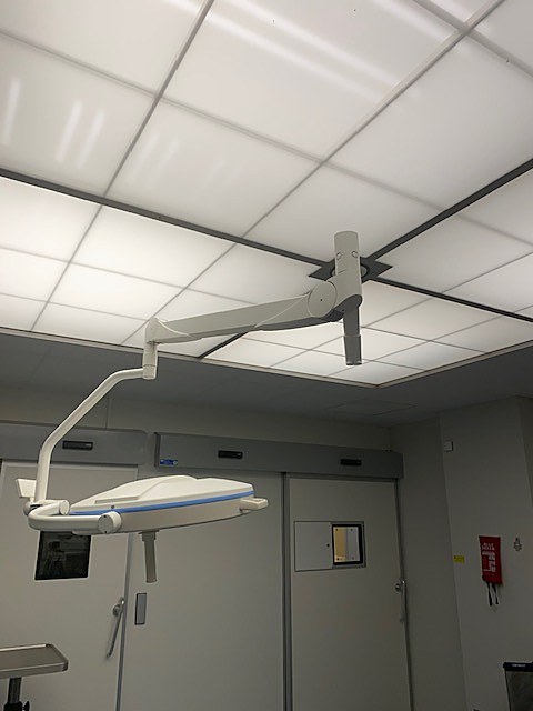 OK-plafond met luchtbehandeling